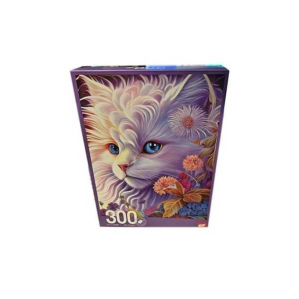 Puzzle 38x25cm kočička 300dílků v krabičce
