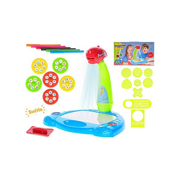 Projektor/lampička 28x19x24cm na baterie se světlem