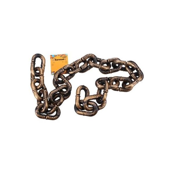 Set karneval - zlatý řetěz 1m