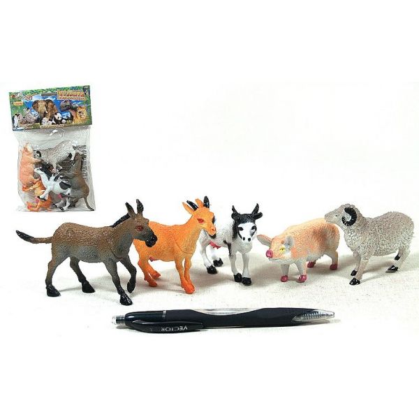 zvířata domácí 5 ks v sáčku II