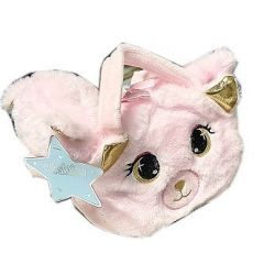 PLYŠÁKOV - Plyšová kabelka Kočka s kočičkou Růženkou