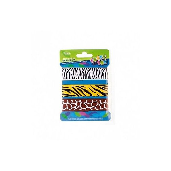 Dekorace - Pásek se vzory zvířat 3 ks  ***