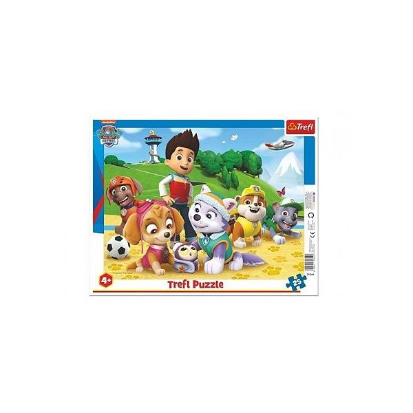 Puzzle 2v1 deskové Paw Patrol/Tlapková patrola  ****