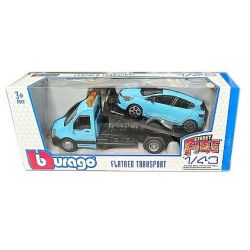 Bburago 1:43 STREET FIRE Flatbed Transport 6druhů