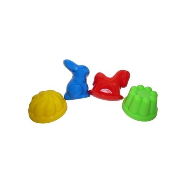 Formičky 2 ks (zajíc a kůň)   / +1  ****