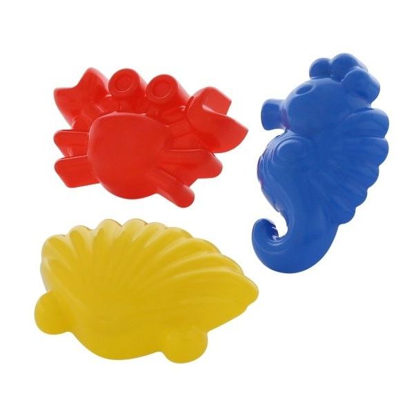 Formičky: krab č.1 + mořský koník + škeble č.1  / +1  ****